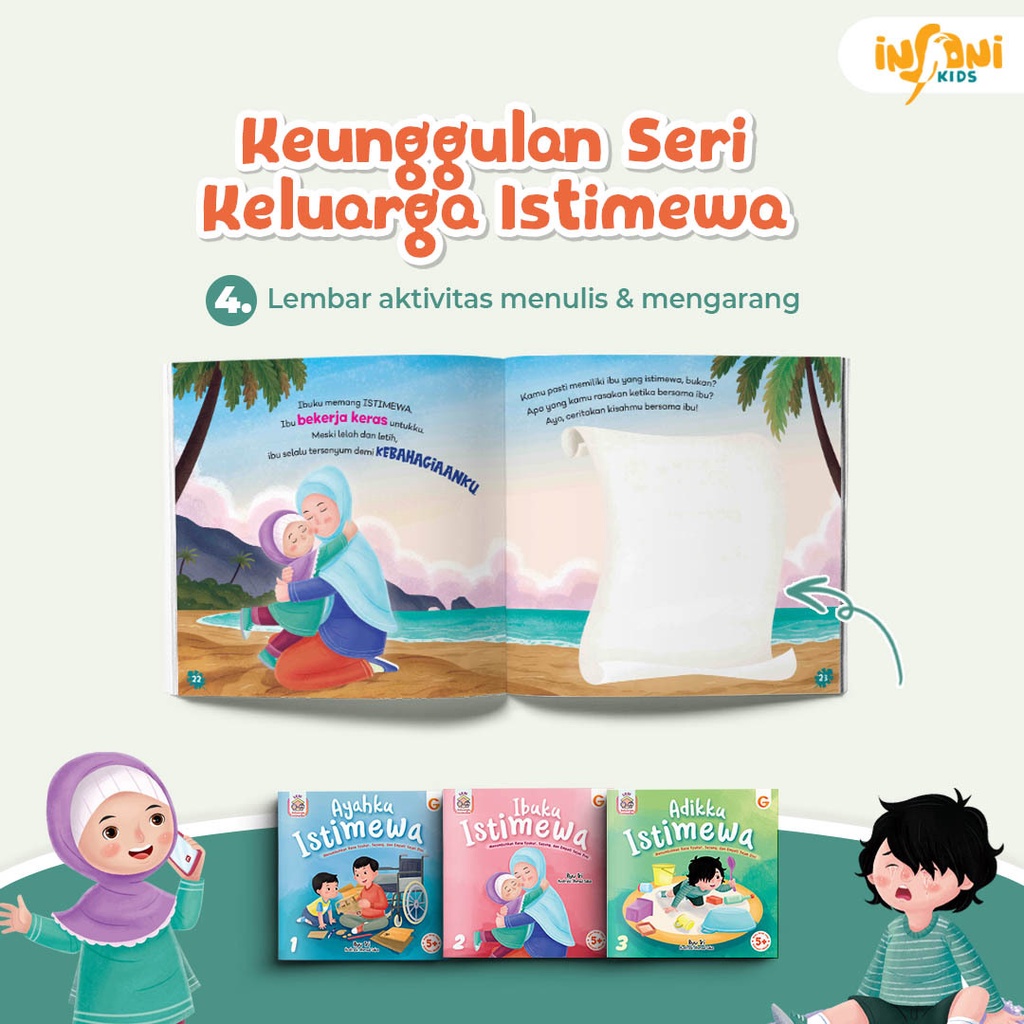 Buku 1 Set Seri Keluarga Istimewa - Gema Insani 100% Original