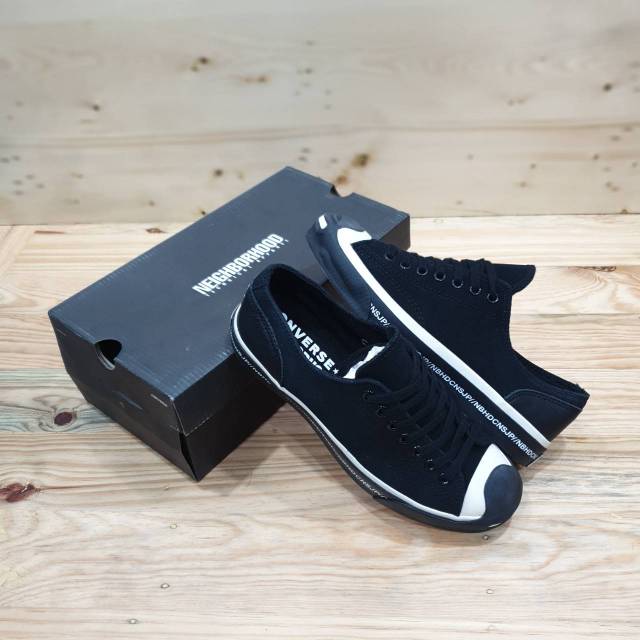 Converse Jack Purcell X NBHD Low All Black
