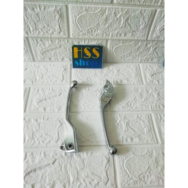 Handle Rem Crome Variasi Cnc ( Combi Brake ) = Beat Fi/Esp, Vario 150 - 160, ,Scoopy Fi/Esp, Beat St