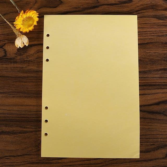 

Isi Buku Catatan Binder Kulit Retro Pirate dan Leaf Ukuran A5