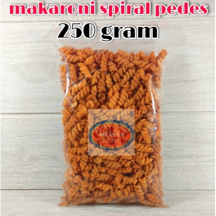 

Makaroni Pedas Spiral Pedas Home Made 250 Gr