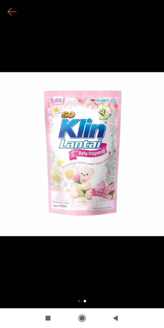 So Klin Lantai Baby Fragrance Refill