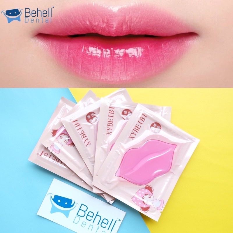 Masker Bibir Pink / Collagen Nourish Lip Mask Gel ORIGINAL OBAT BIBIR PECAH / Pelembab Bibir / Pencerah Bibir Hitam