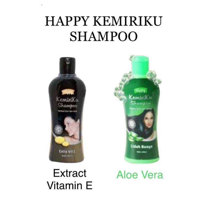 Happy Kemiriku Shampoo 100 ml/Shampoo/Perawatan Rambut