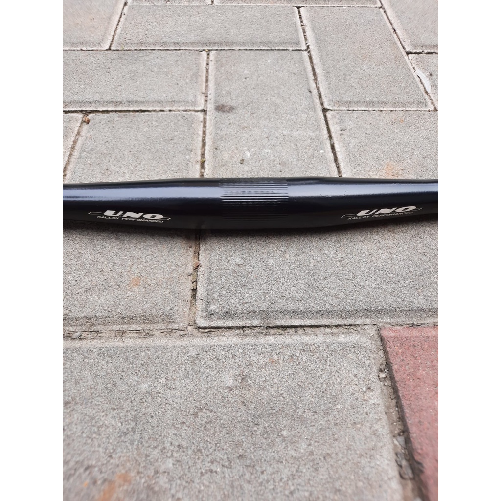 TERMURAH !!! Stang Sepeda FLATBAR 31.8mm / Alloy Hitam / Realpict