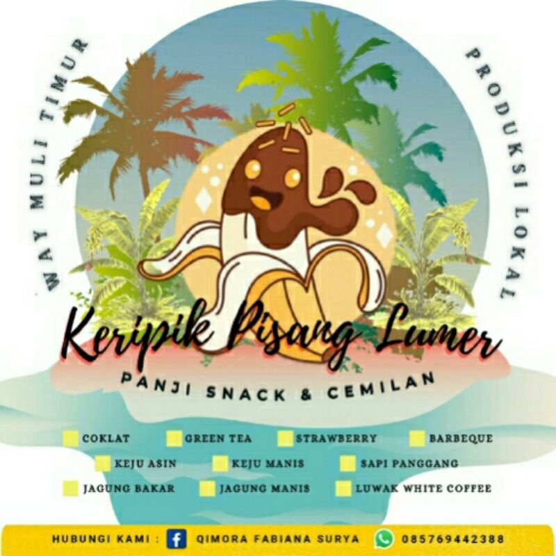 

Keripik Pisang Lumer dan Keripik Pisang Gurih Aneka Rasa