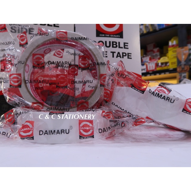 

Double Tape / Selotip / Solasi Daimaru 24mm / 1 inchi