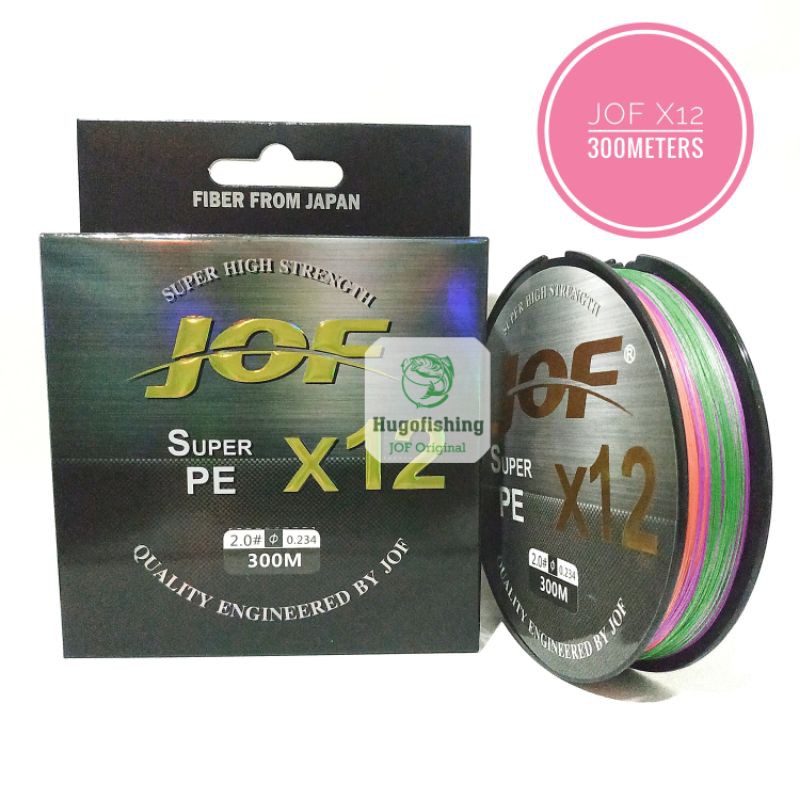 senar pancing x12 300meters