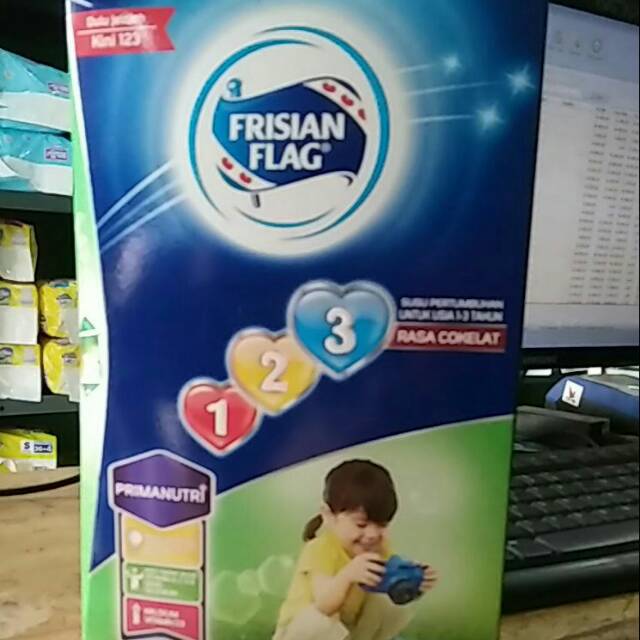 

Frisian flag 123 coklat 800gr