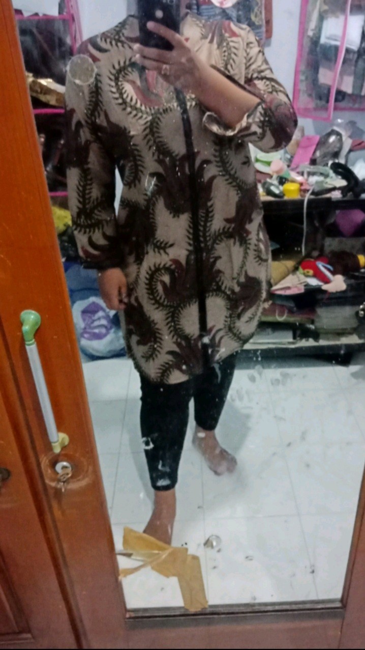 Atasan Batik Tunik Wanita Premium