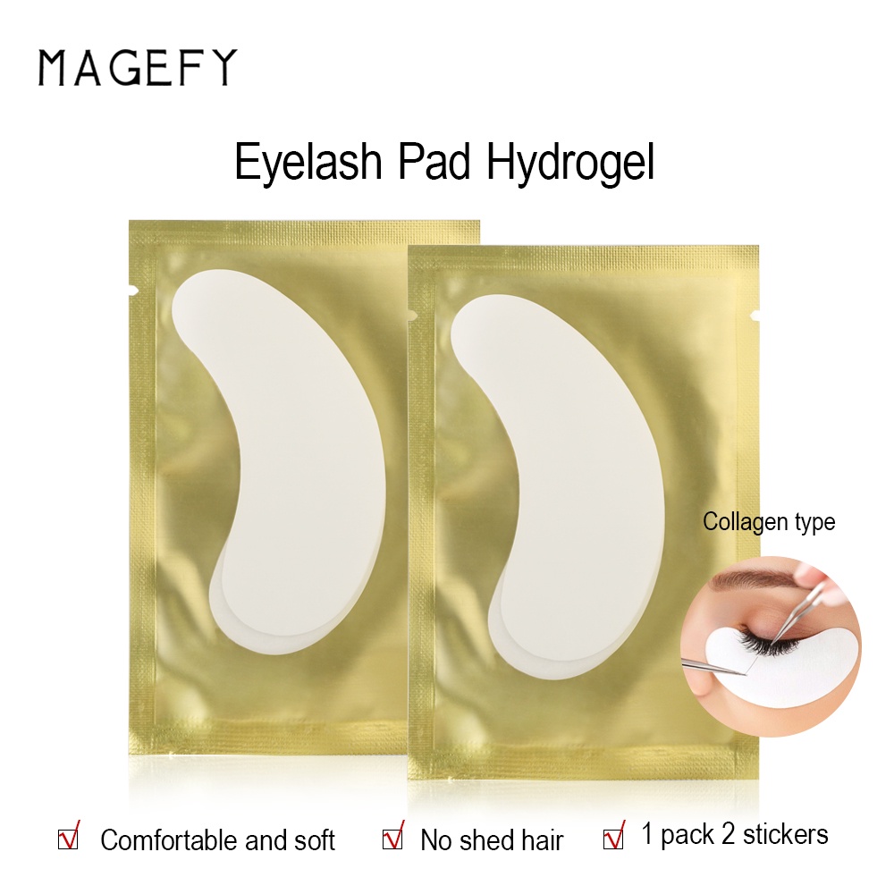 MAGEFY 10 Pasang Eyepatch Eyelash Extension Eyepad Hydrogel Eye Patch Pad Gel 7039