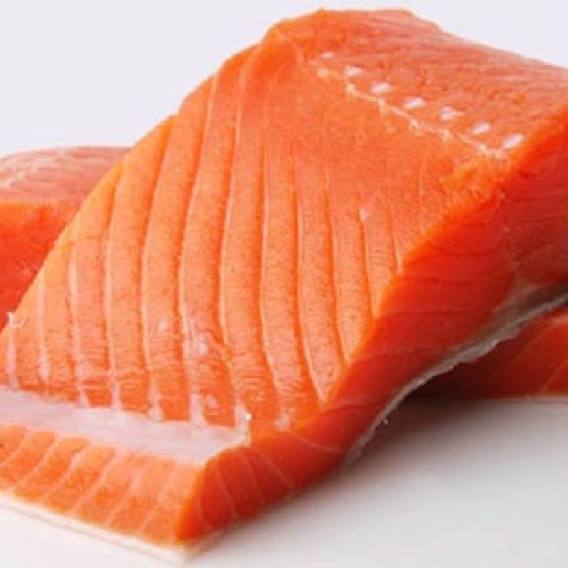 

norwegian salmon fillet fresh frozen portion 200 gram