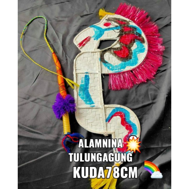 kuda lumping 78cm dan cambuk