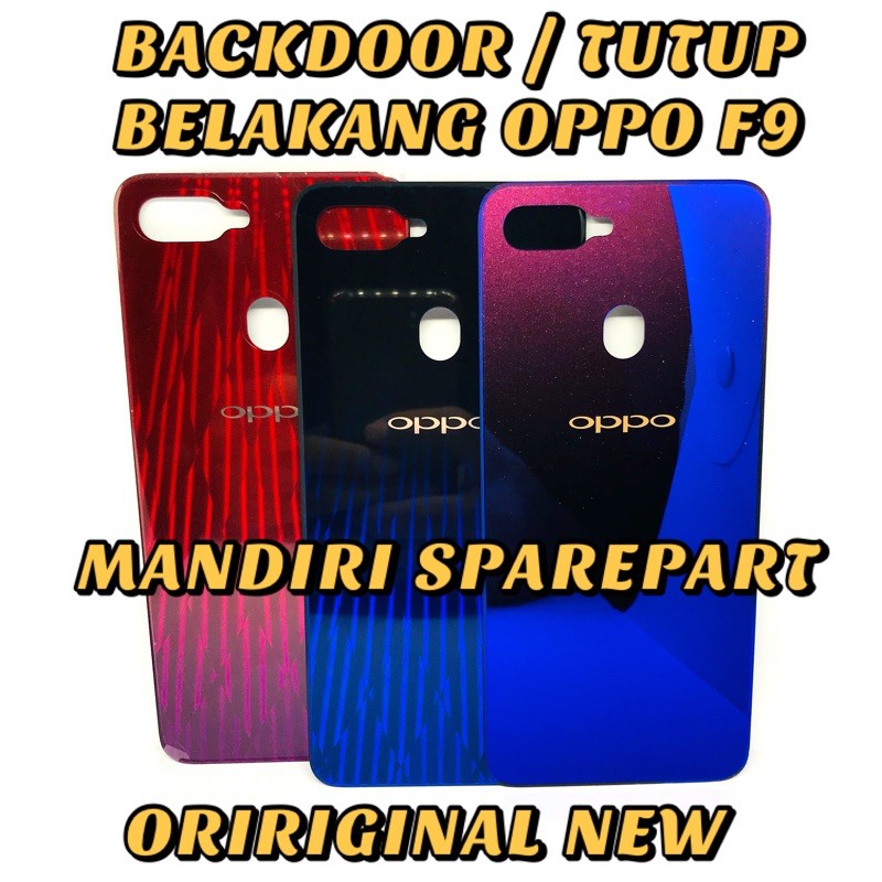 BACKDOOR OPPO F9 BACKDOOR BACK OPPO F9 NEW