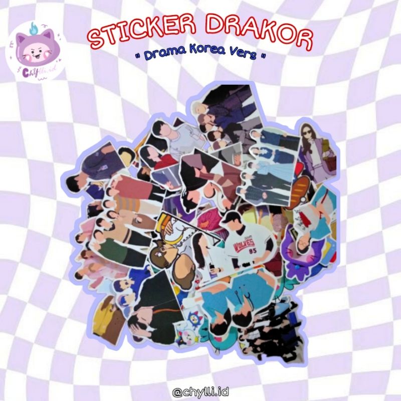 

Sticker Drakor isi 20pcs