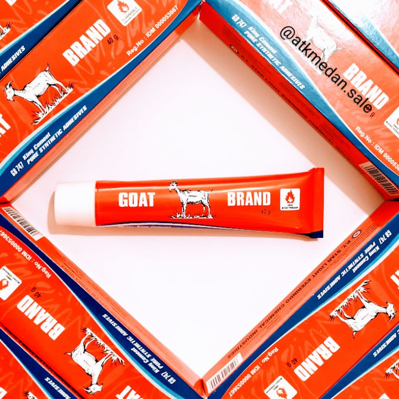 

Lem Kambing Odol Goat Brand 40 gram