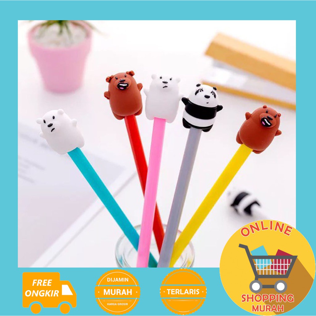 

[O.S.M] PULPEN KARAKTER WE BARE BEAR - PENA WE BARE BEAR LUCU - PENA BERUANG