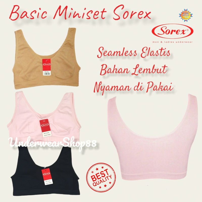 Miniset Anak Remaja Perempuan/Miniset Sorex Anak Remaja Perempuan/Basic Miniset Anak Sorex/Bahan Elastis/All Size