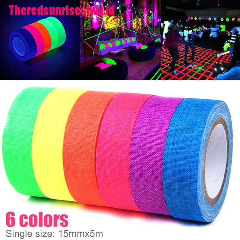 Tape / Selotip Glow In The Dark Neon Glow In The Dark Untuk Rumah