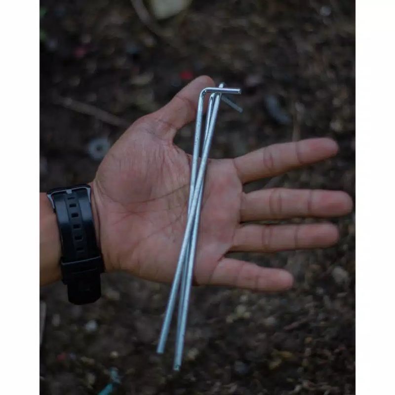 Pasak Tenda Camping Stainless diameter 3 mm