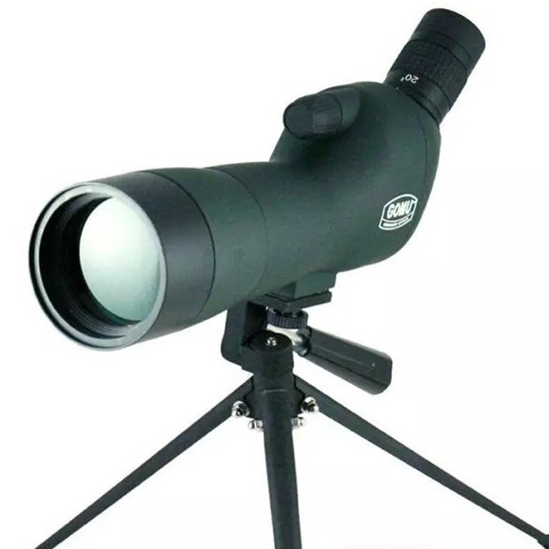 Spotting Monocular Telescope with Tripod - 20 x 60 x 60 - Black - OMOR0EKG Green