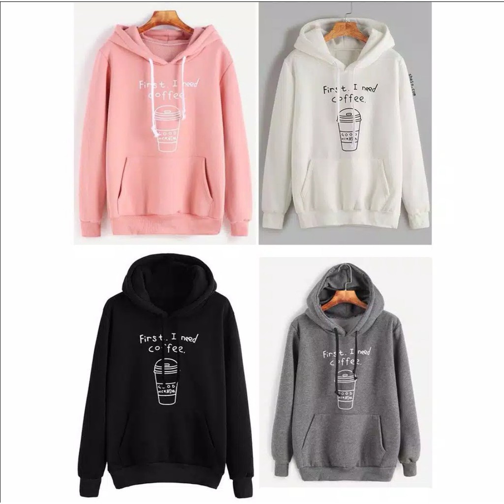 Sweater Wanita Jf.Coffe Hoodie Wanita Keren Sweater Cewek Lengan Panjang Sweater Distro Murah-5