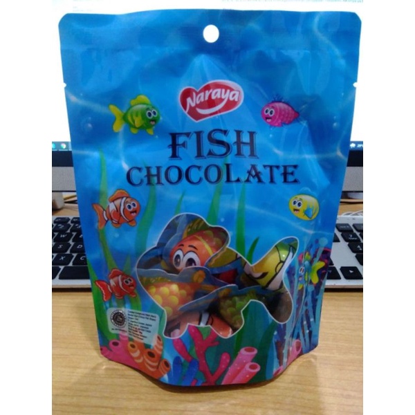 

Permen Coklat Fish Chocolate Naraya 90 gram