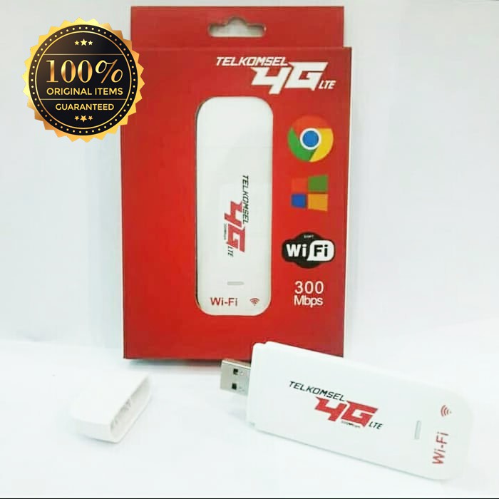 MODEM WIFI / MIFI USB 4G TELKOMSEL 300Mbps UNLOCK