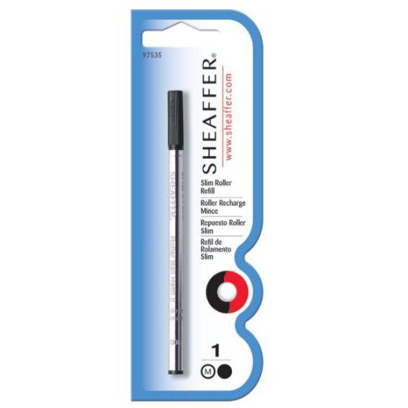 

Sheaffer® Slim Rollerball Refill - Black Medium - Blister Card