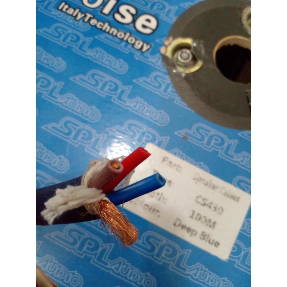 KABEL SPEAKER SPL AUDIO 4 X 3 MM CS-430 Kabel Speaker Isi 4 X 3MM cs 430