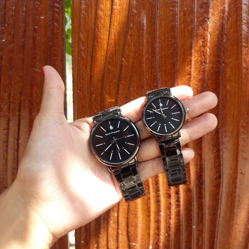hush puppies couple / jam tangan couple / jam tangan pasangan