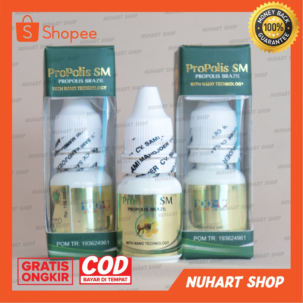 Propolis SM Brazil Obat Telinga Bernanah Conge Curek Telinga Berair Infeksi Telinga,Telinga Gatal Telinga Berdenging Telinga Sakit | Propolis SM Brazil