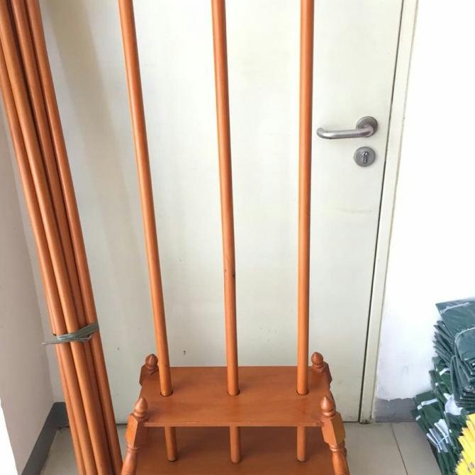 Tiang Bendera Pataka 3 Lubang