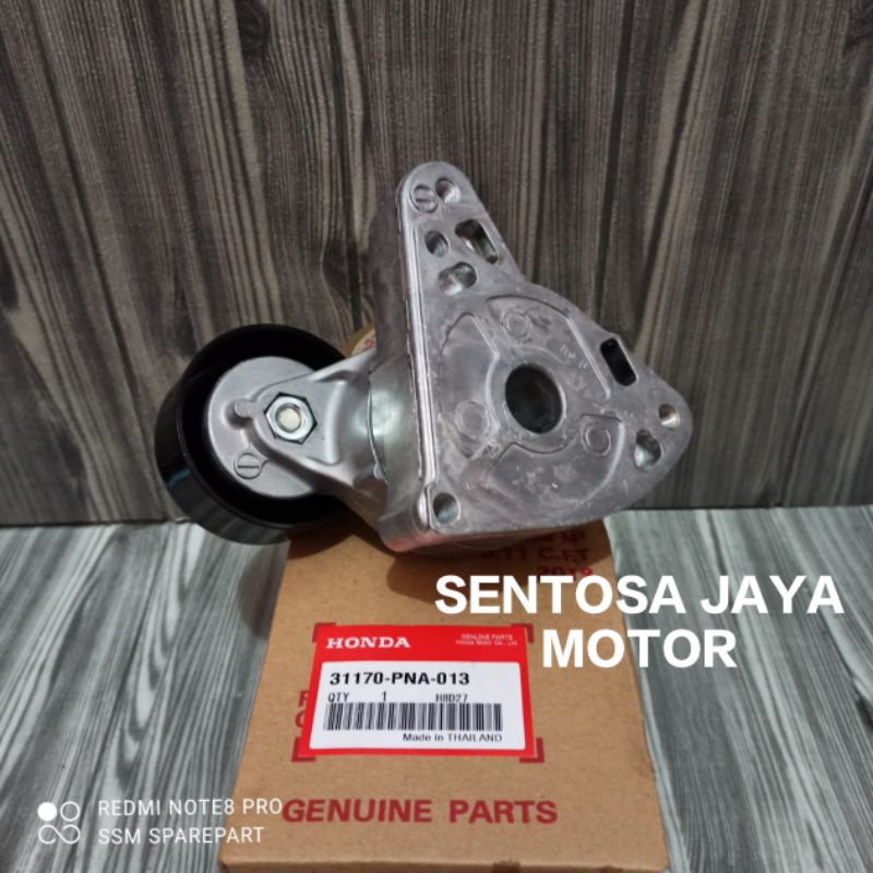 TENSIONER FAN BELT ASSY HONDA CR-V RD GEN 2 GEN 3 2.4CC GEN 4 2.4CC NEW CIVIC 2.0CC STREAM 2.0 ORIGINAL