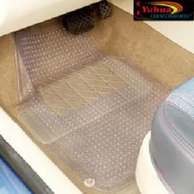 Karpet Karet Waterproof Mobil Bening Transparant Universal Car Mat
