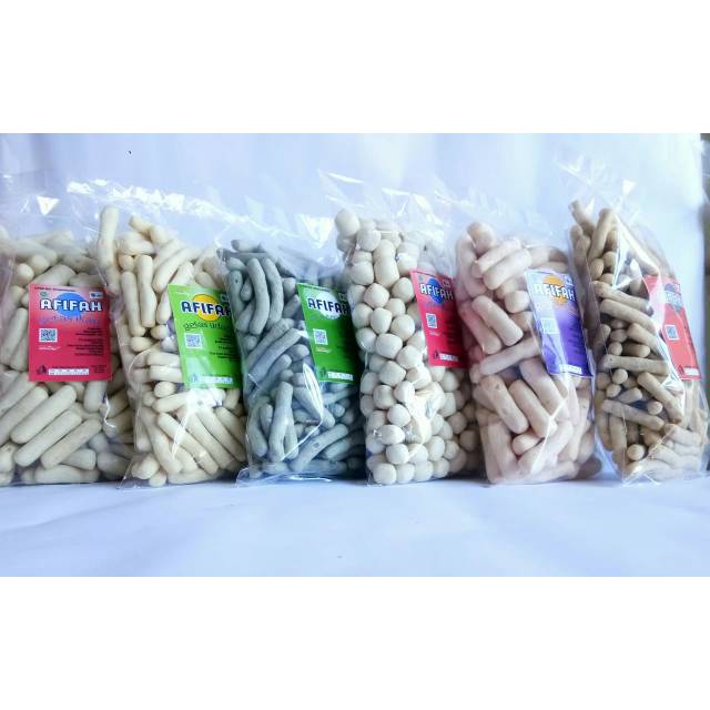 

Kerupuk Getas/ Ampiang Bangka