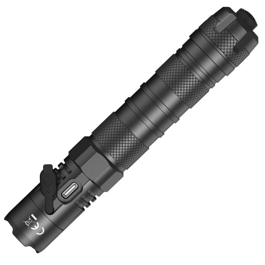 NITECORE MH12 V2 Senter LED CREE XP-L2 V6 1200 Lumens - Black