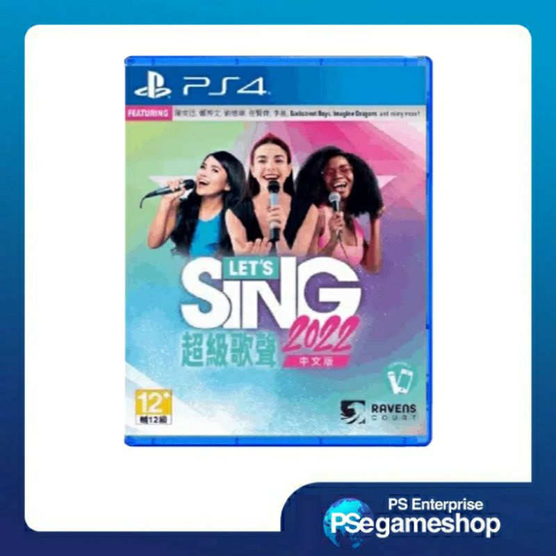 PS4 Let’s Sing 2022 (R3/English)