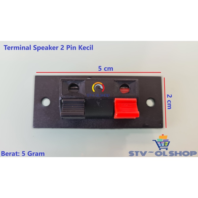 Terminal Speaker 2 Pin Kecil / Mono