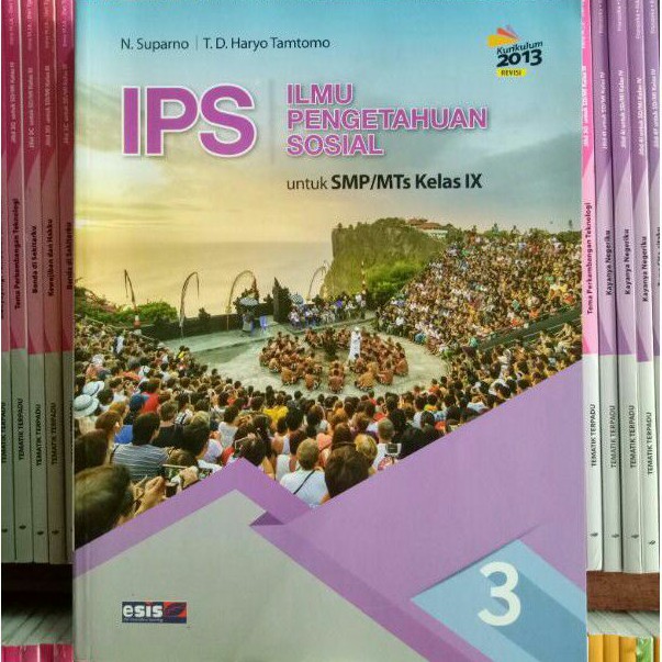 BUKU IPS SMP/MTS KELAS 9 REVISI K13N ERLANGGA
