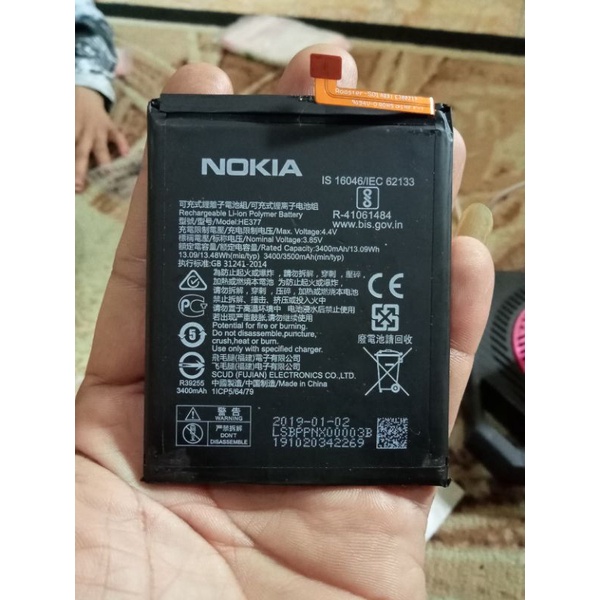 BATRE BATERAI NOKIA 3.1 PLUS TA-1104 ORI ORIGINAL COPOTAN