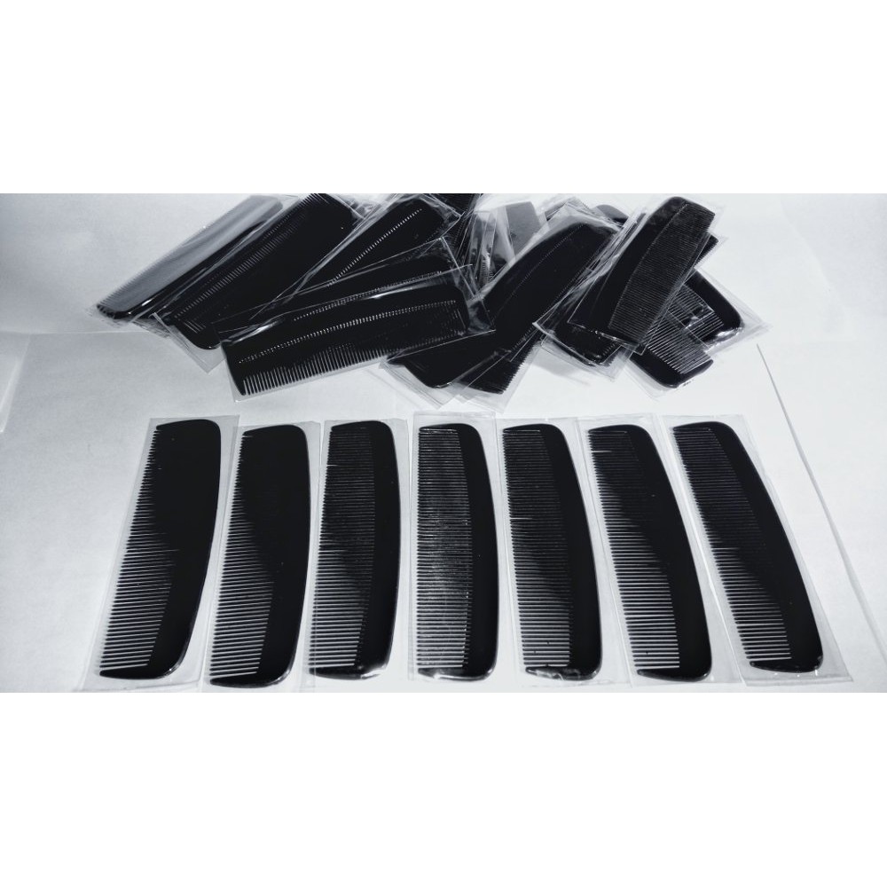 Sisir Saku hitam tebal / berkualitas (PAKET 50pcs !)