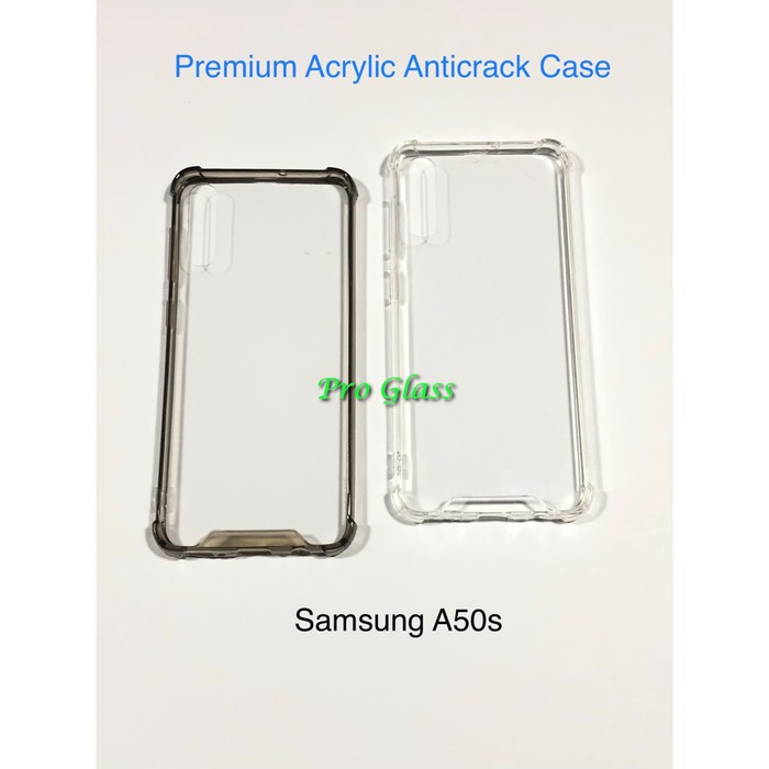 Samsung A10s / A20s / A30s / A50s / A70s  Anticrack / Anti Crack / ACRYLIC Case Silicone Premium