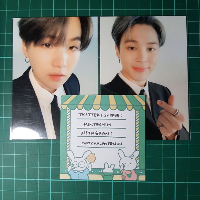 BTS SUGA YOONGI JIMIN BBC BANGBANGCON POWERBANK PB MPC MINI PHOTOCARD PC