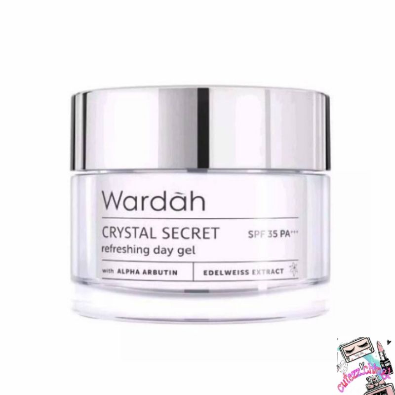 ☃Cutezz_Ching1☃Wardah Crystal Secret Refreshing Day gel 30g