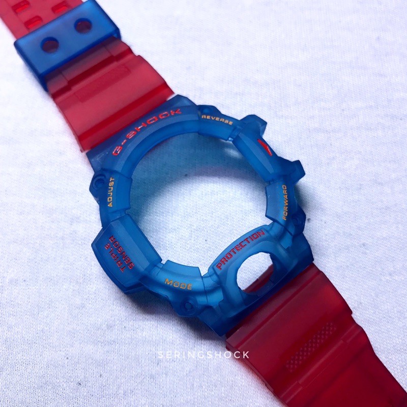 BNB Gshock GW9400 RANGEMAN Blue Red Matte Strap Besel Casio G-shock