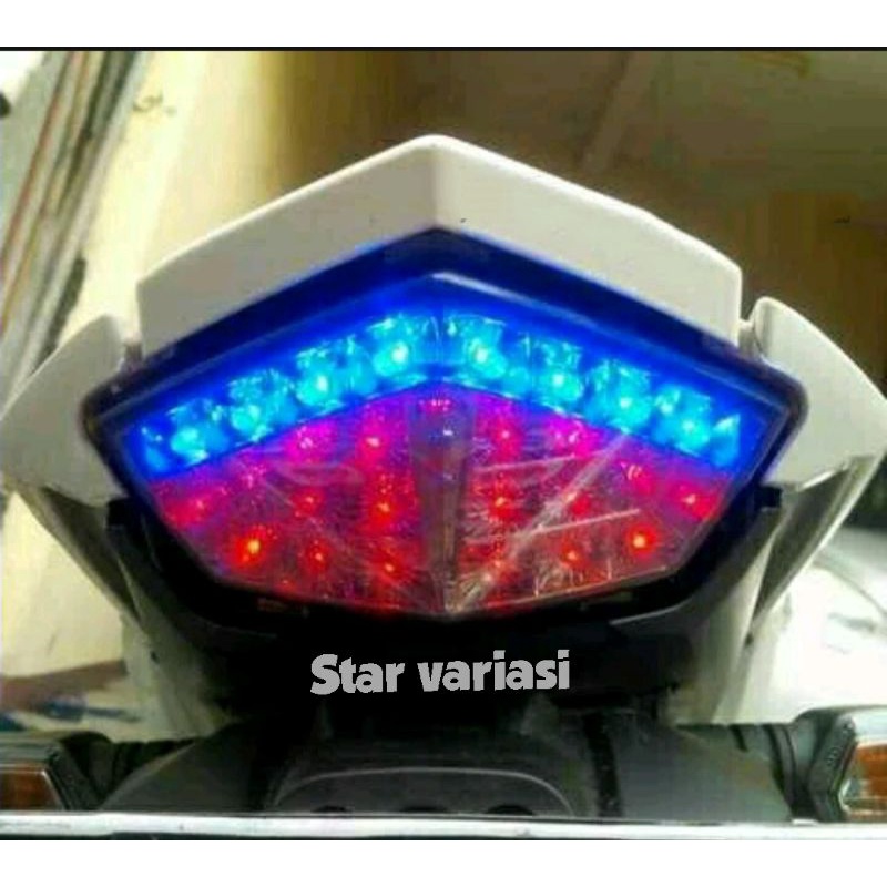 Stoplamp Lampu Stop Vixion New Led Running/Flash LED Kualitas