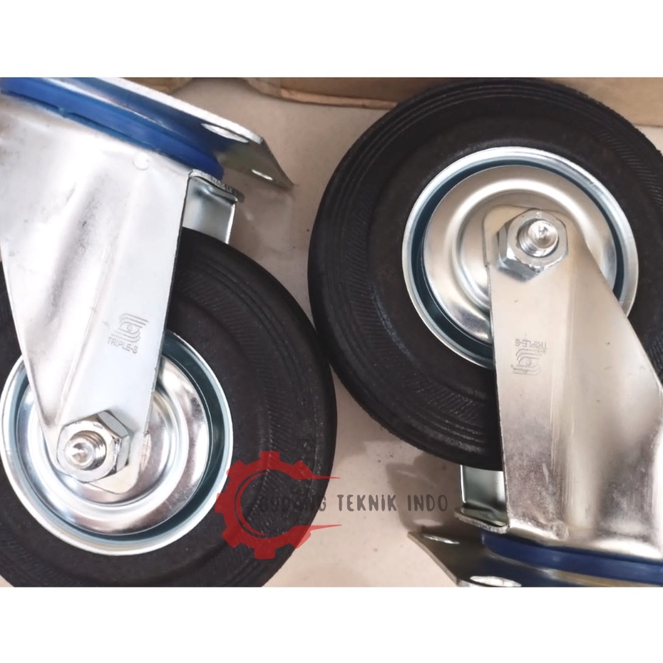 RODA KARET 5INCH HIDUP TRIPLE S / RODA KARET 5 INCH HIDUP
