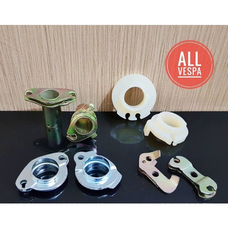 pulley gas dan pulley gigi presneling vespa super sprint pts vbb px ps excel bajaj