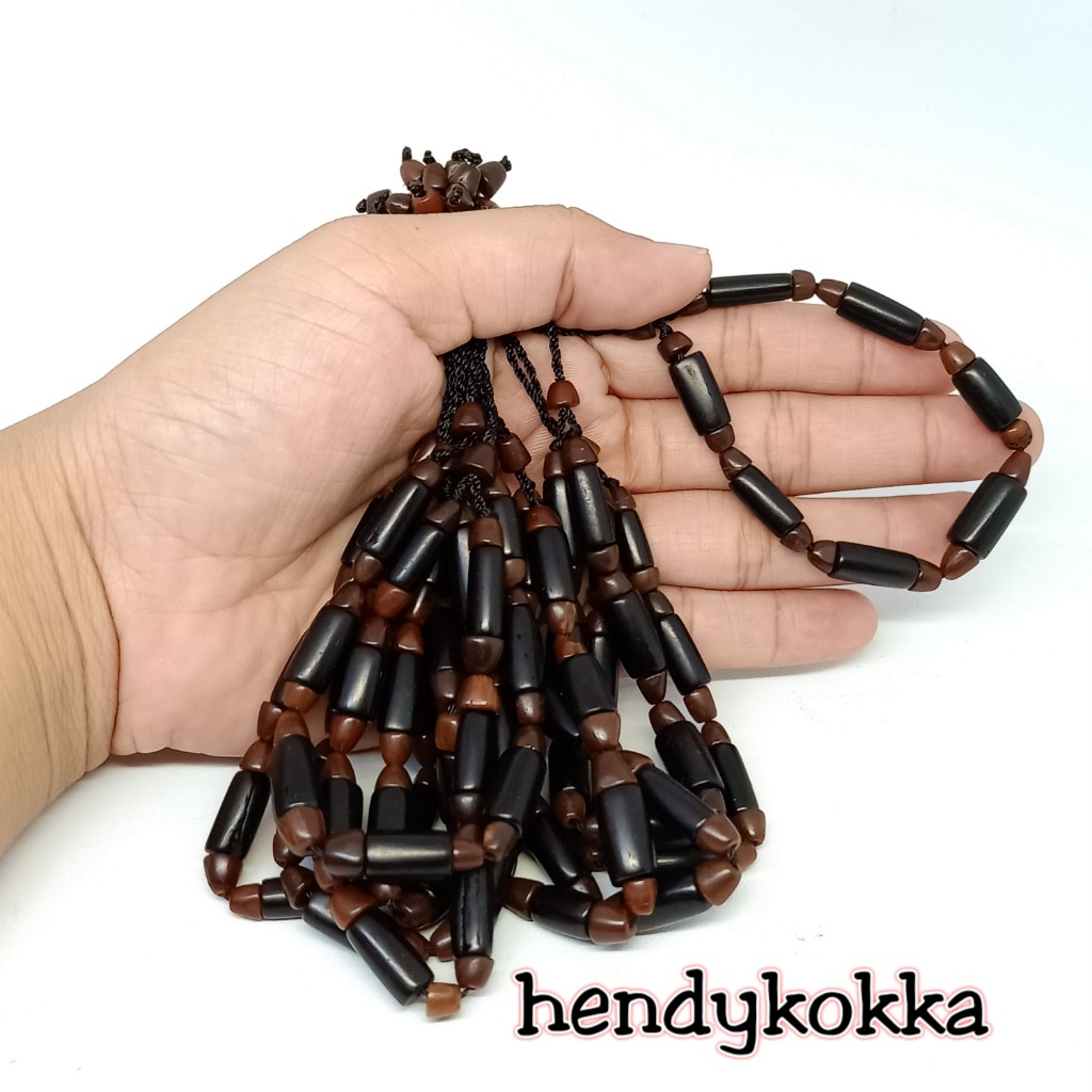 10 gelang kokka kaukah bambu baru hitam